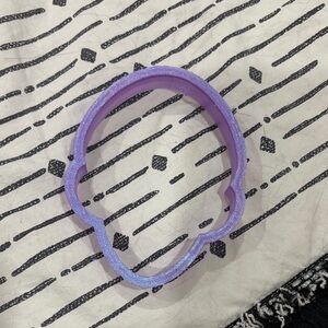 Purple Glitter Luigi 4in Cookie Cutter